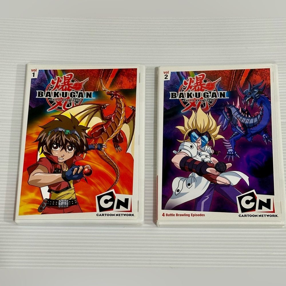 Cartoon Network BAKUGAN Battle Brawlers DVD Children Kids Fun